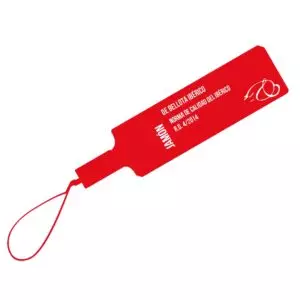 Brida roja jamón