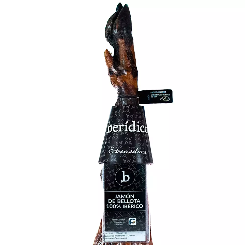 Detalle Pata Negra Jamón Ibérico Bellota 100