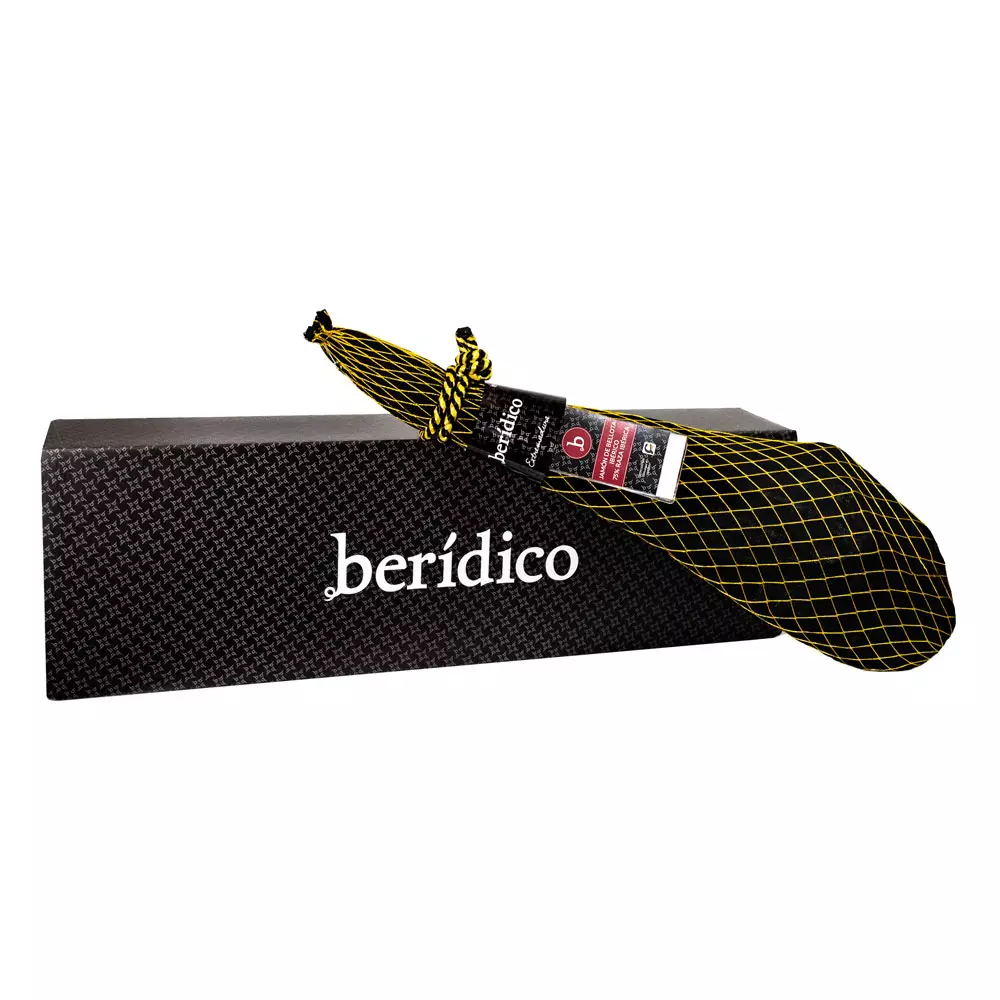 Estuche con Jamón de Bellota Ibérico 75% Raza Ibérica Berídico