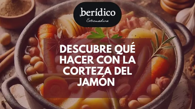 como aprovechar la corteza del jamón
