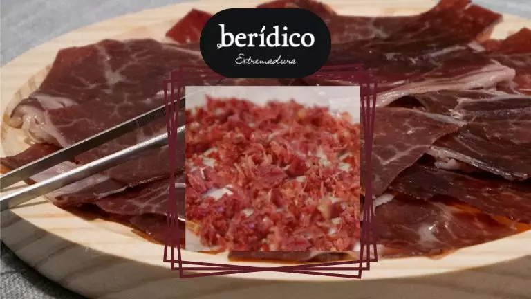 Cómo hacer polvo de jamón ibérico
