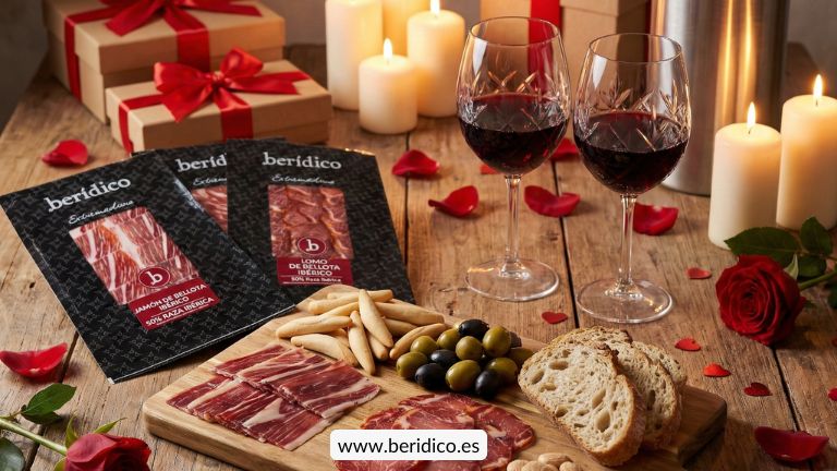 ideas de regalo san Valentín​, ideas de regalo san Valentín, regalos San Valentín gourmet, cestas regalo para San Valentín, pack ibéricos para regalar, ibéricos para regalar, regalos ibéricos, jamón ibérico para regalar, lotes de productos ibéricos, surtidos ibéricos, loncheados ibéricos, jamón de bellota 100% ibérico, paleta ibérica para regalar, lomo ibérico para regalar, cesta gourmet de ibéricos, regalo original San Valentín foodie, regalos para hombre San Valentín gourmet, regalos para mujer San Valentín gourmet